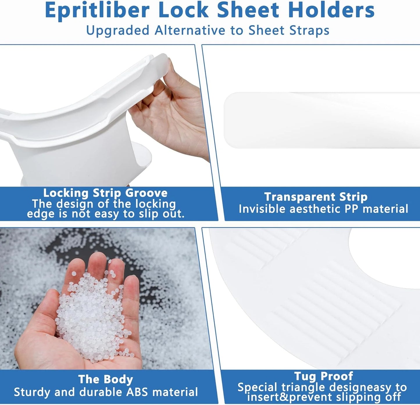 BedLock Sheet Holders